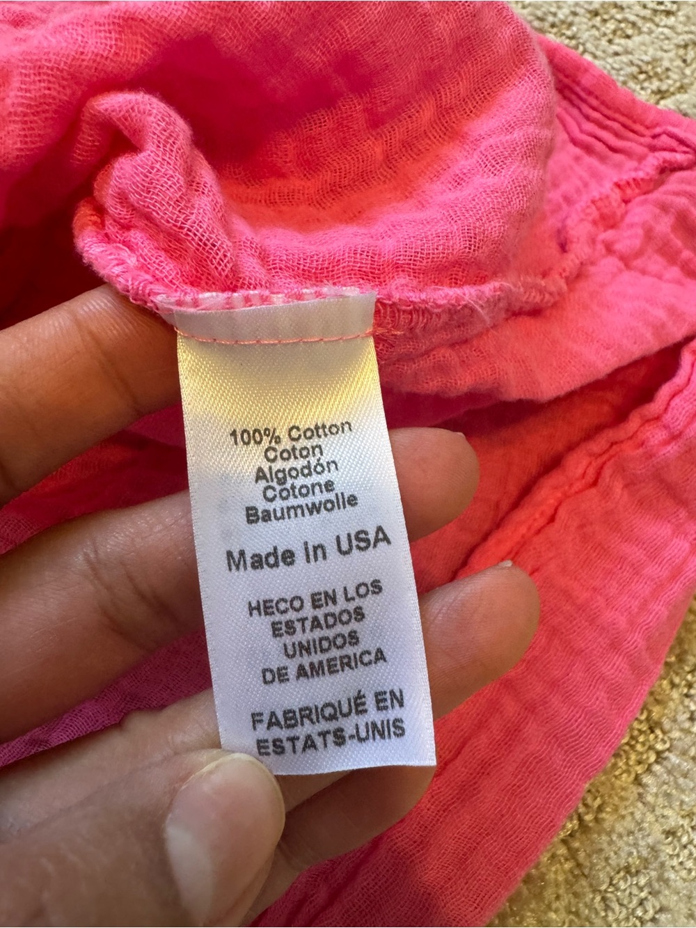 Michael Stars Daisy gauze dress pink size xs - Picture 5 of 10